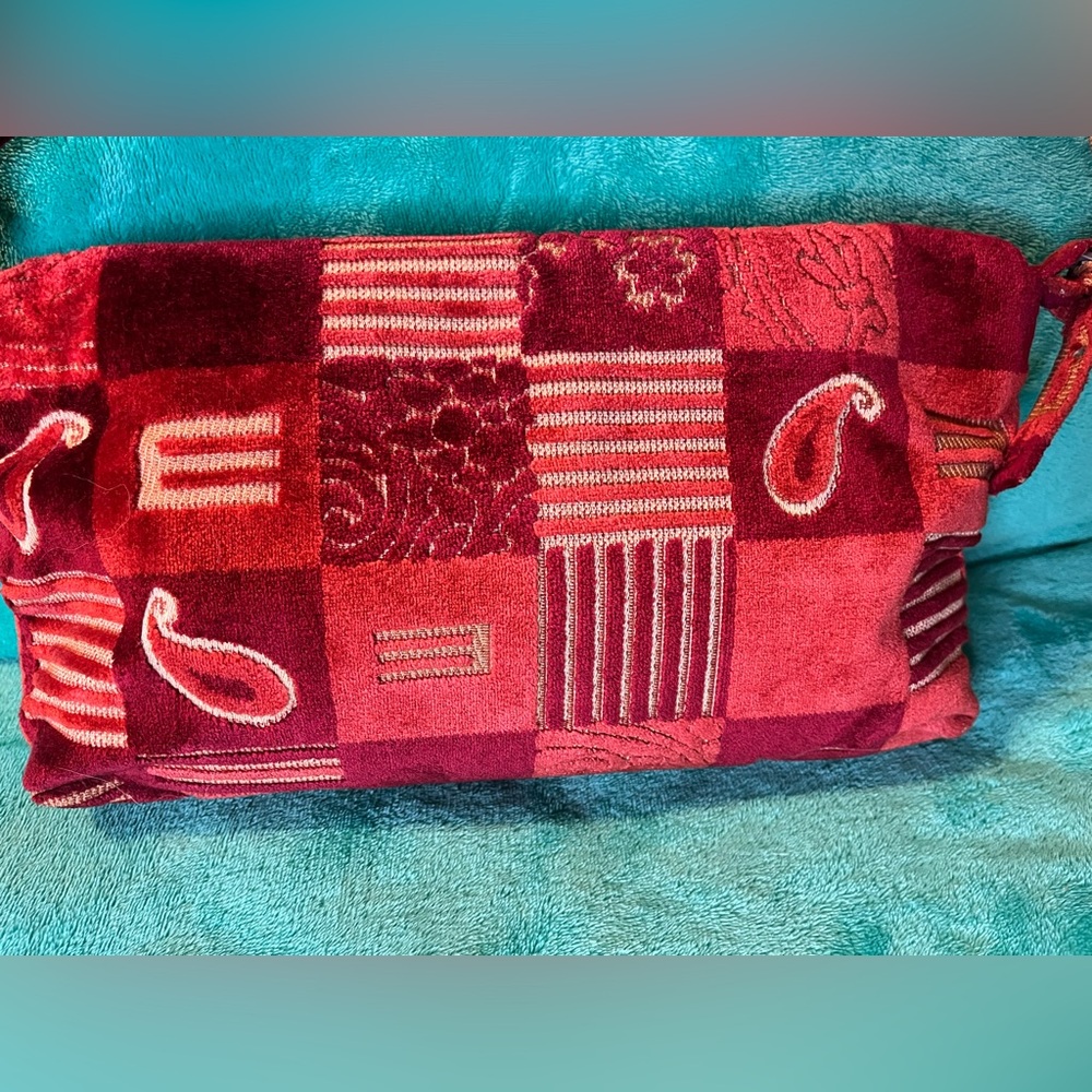 Patchwork Red Shoulder Etro Bag - image 3